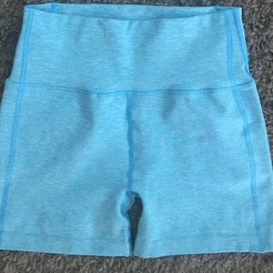 Alphalete R6 blue shorts